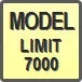 Piktogram - Model: Limit 7000